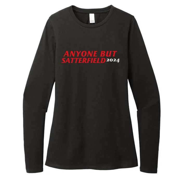 Cincinnati Football Anyone But Satterfield Womens CVC Long Sleeve Shirt