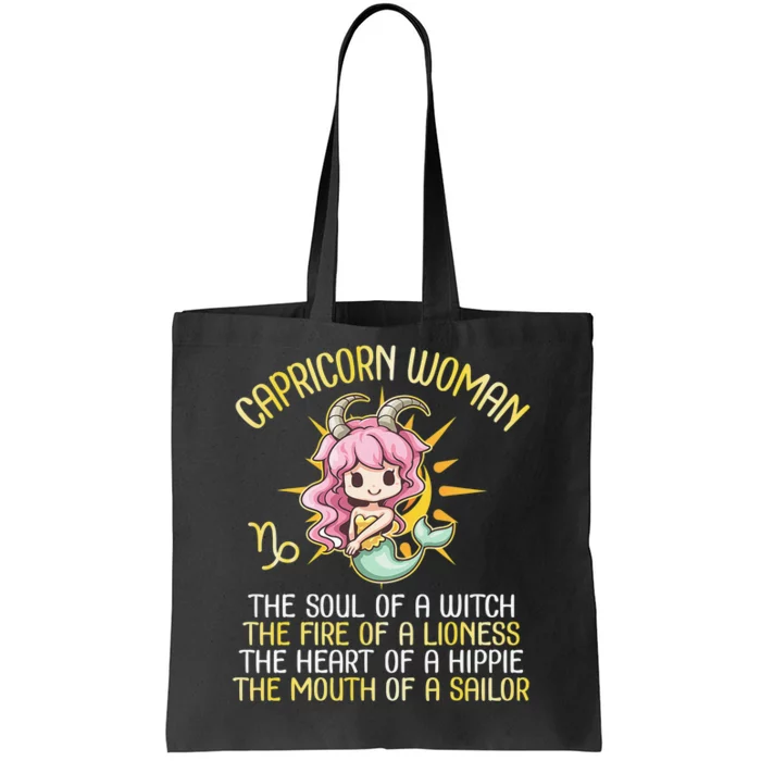 Capricorn for  Astrology birthday Capricorn Tote Bag