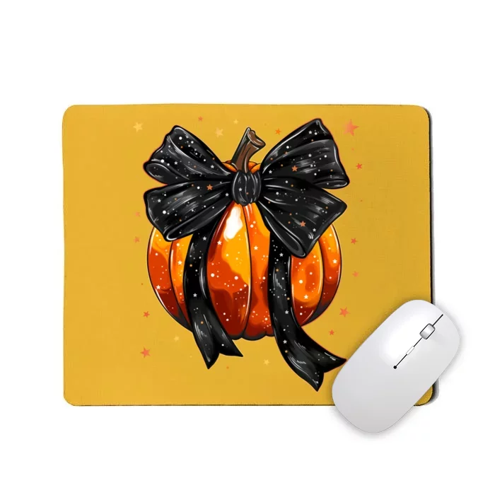 Cute Fall Autumn Halloween Pumpkin Mousepad