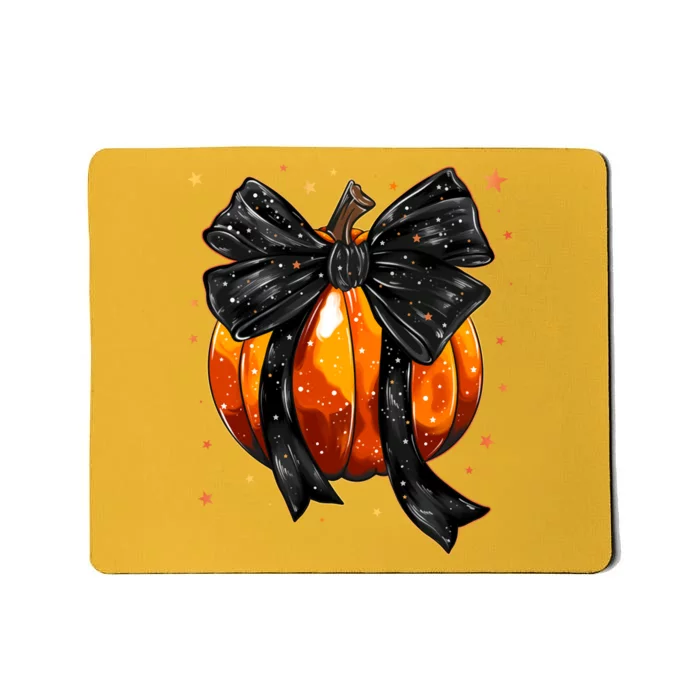 Cute Fall Autumn Halloween Pumpkin Mousepad