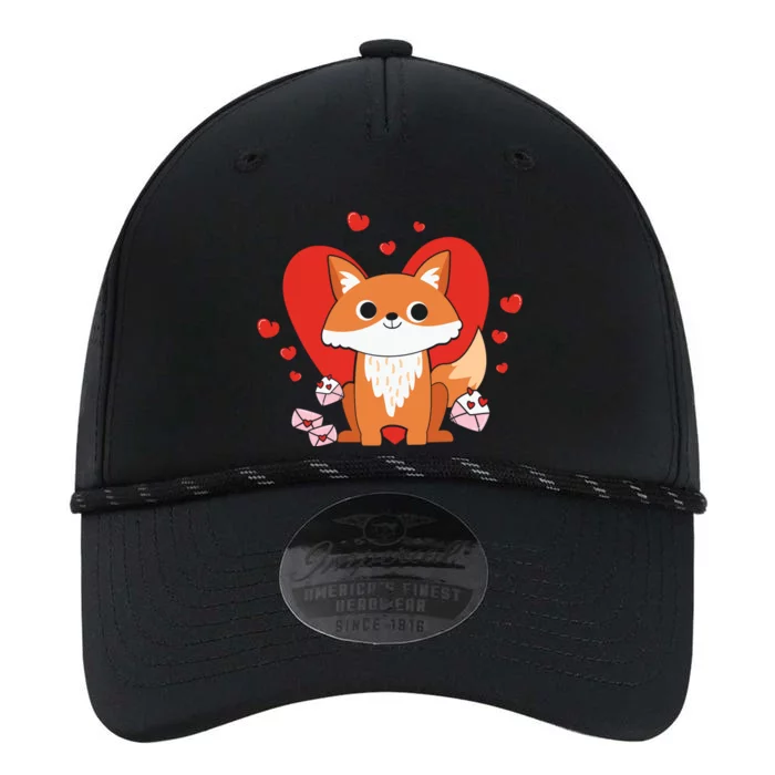 Cute Fox Animal Valentine Gift For Valentine Day Performance The Dyno Cap