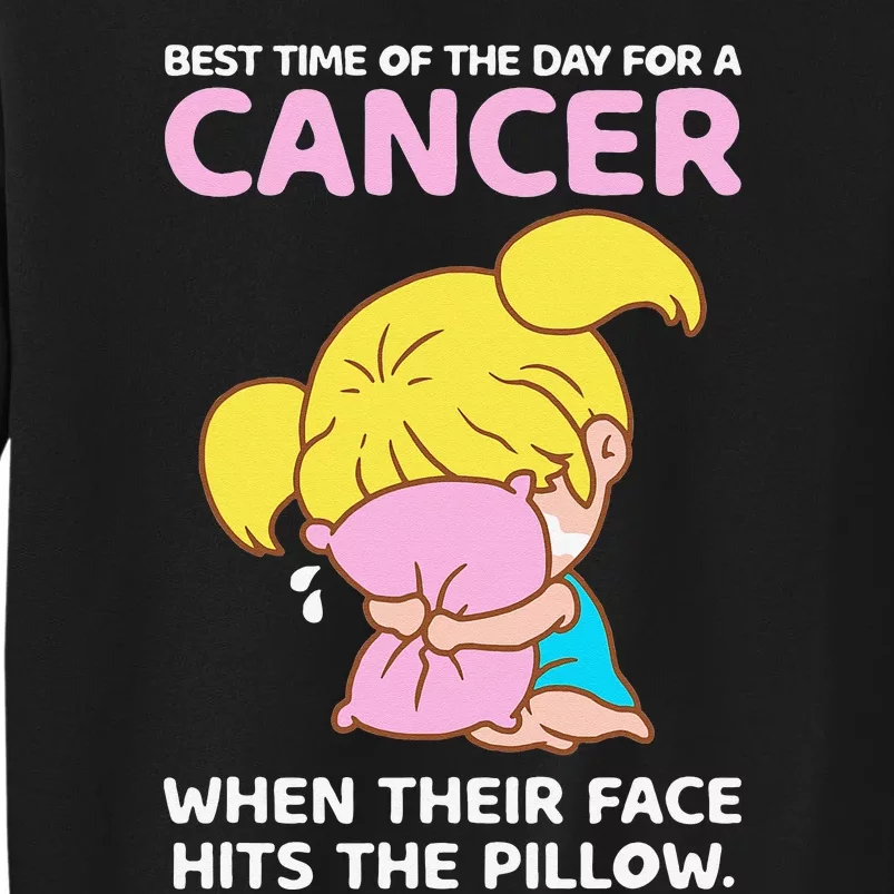 Cancer Facts Astrology Horoscope Zodiac Sign Birthday Tall Sweatshirt