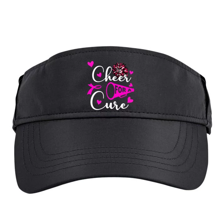 Cheer For A Cure Breast Cancer Awareness Adult Drive Performance Visor