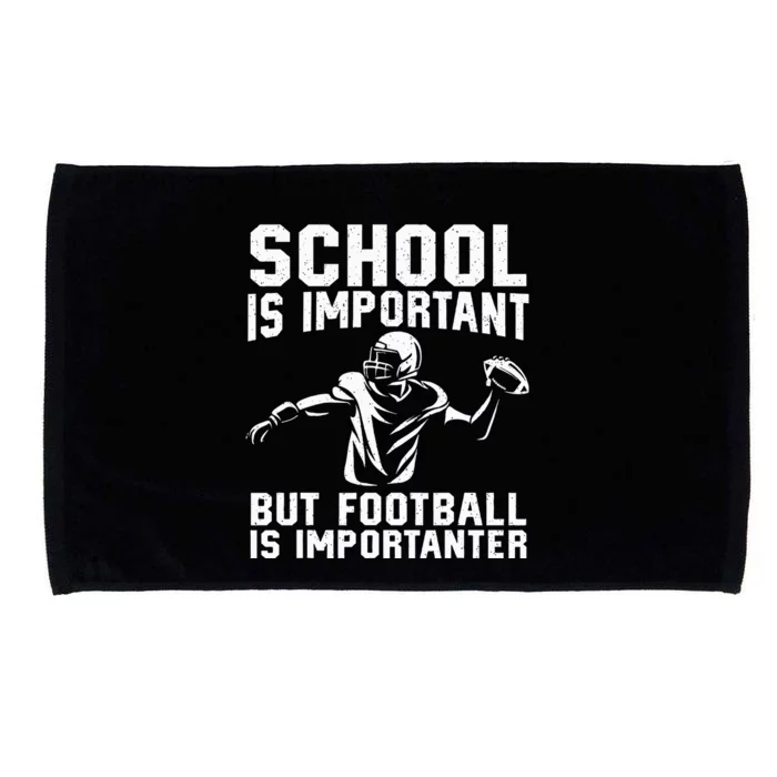 Cute Football Art For American Football Player Microfiber Hand Towel