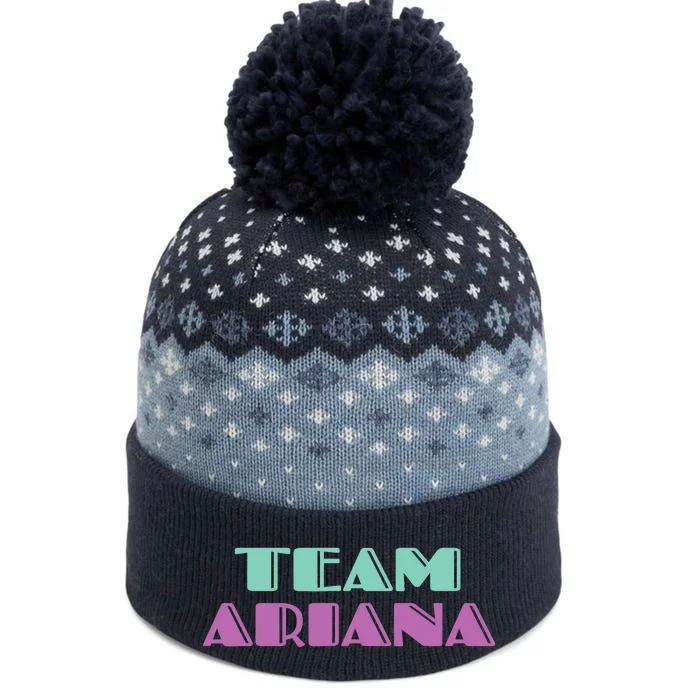 Cheer for Ariana, Show Support Be On Team Ariana | 90s Style The Baniff Cuffed Pom Beanie