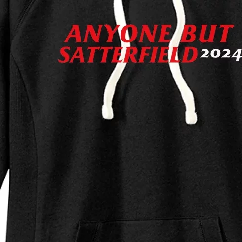 Cincinnati Football Anyone But Satterfield Women's Fleece Hoodie