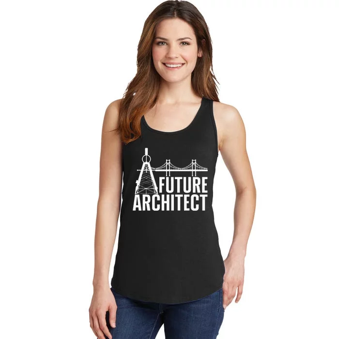 Cool Future Architect Art Architecture Student Ladies Essential Tank