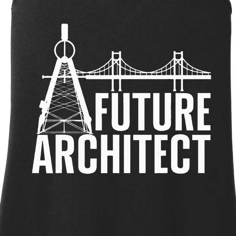 Cool Future Architect Art Architecture Student Ladies Essential Tank