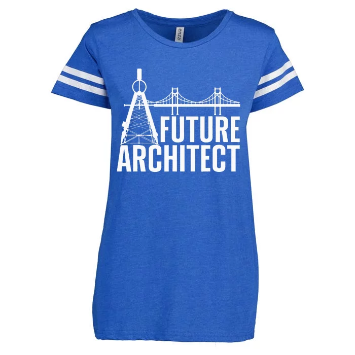 Cool Future Architect Art Architecture Student Enza Ladies Jersey Football T-Shirt