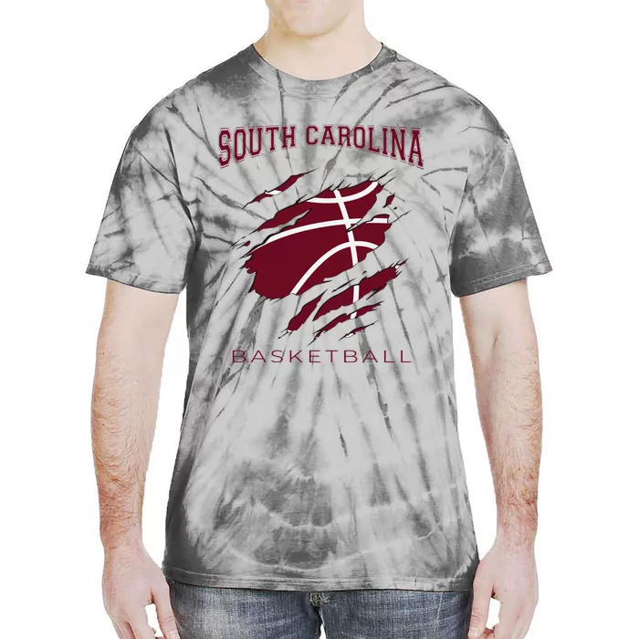 Carolinas Fan Apparel Hoops Gear South Carolina Basketball Tie-Dye T-Shirt