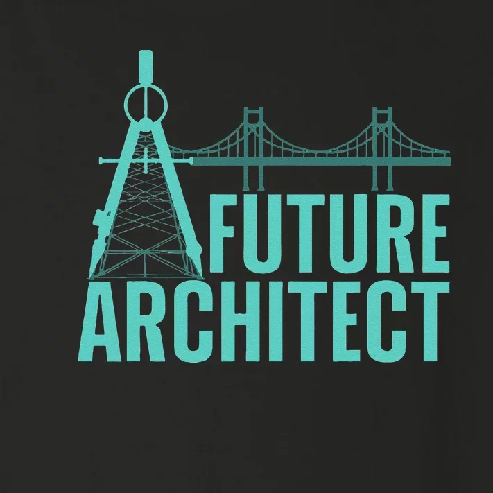 Cool Future Architect Art Architecture Student Toddler Long Sleeve Shirt