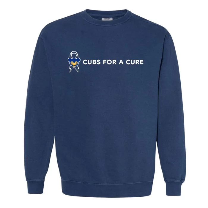 Cubs For A Cure Garment-Dyed Sweatshirt