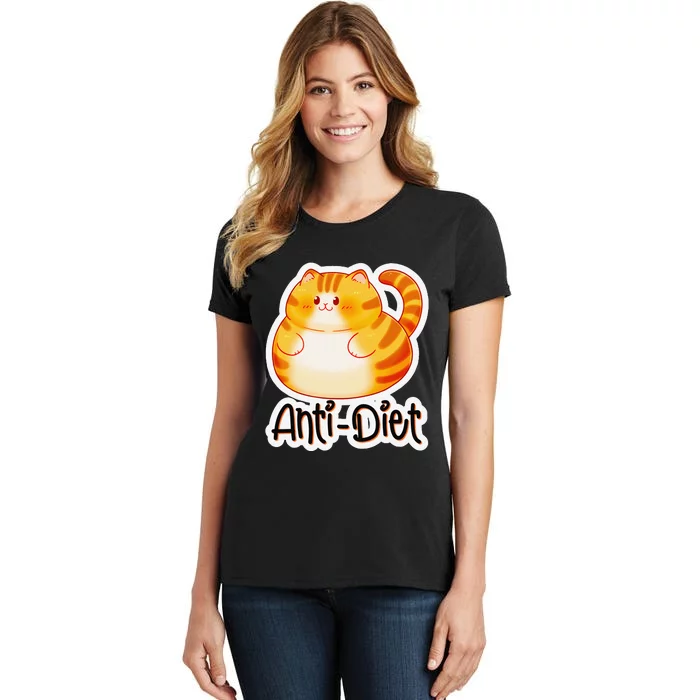 Clementine Fluffkins Anti Diet Women's T-Shirt