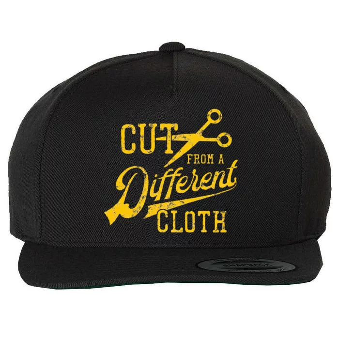 Cut From A Different Cloth Urban Hip Hop Wool Snapback Cap