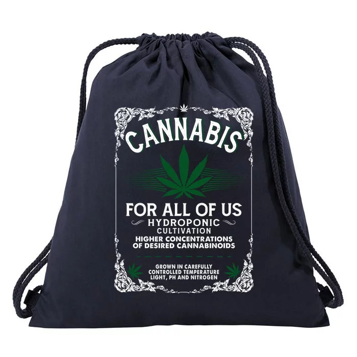 Cannabis For All Of Us Drawstring Bag