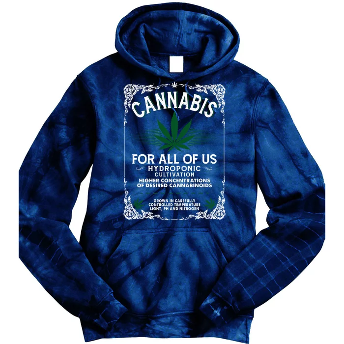 Cannabis For All Of Us Tie Dye Hoodie