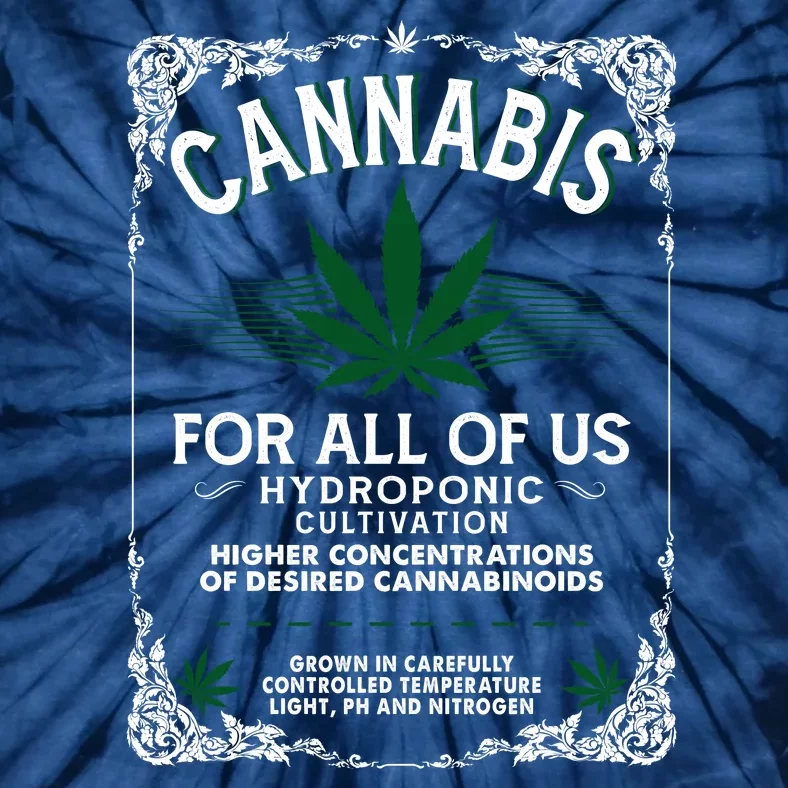 Cannabis For All Of Us Tie-Dye T-Shirt