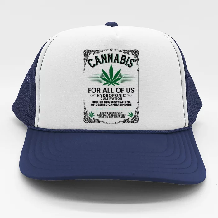 Cannabis For All Of Us Trucker Hat