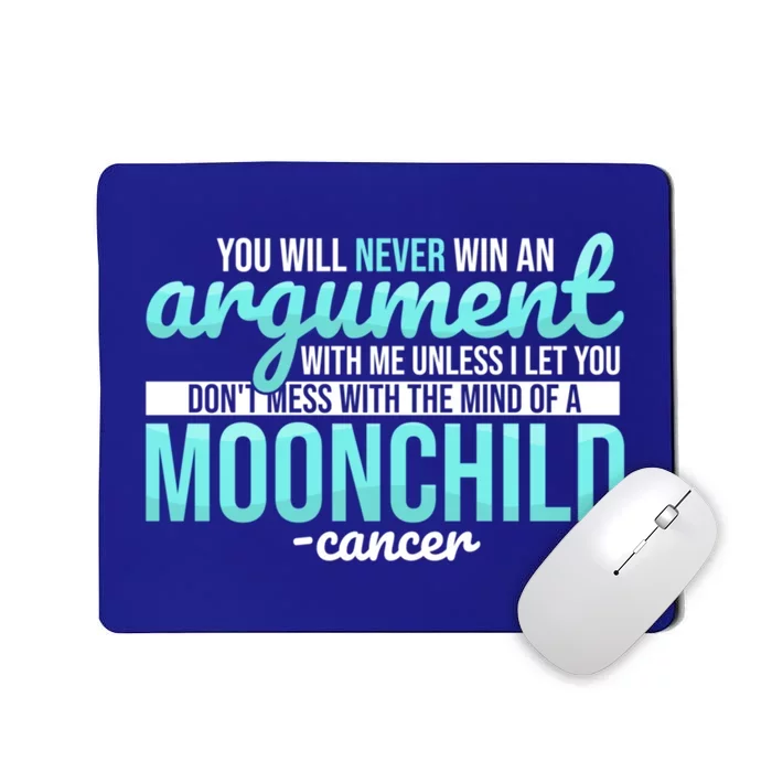 Cancer Facts Astrology Moon Zodiac Sign Birthday Gift Mousepad