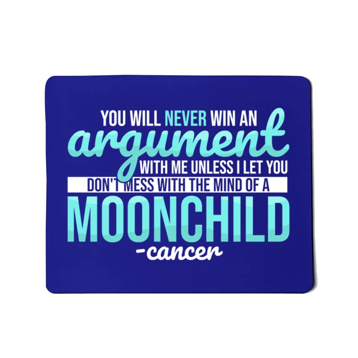 Cancer Facts Astrology Moon Zodiac Sign Birthday Gift Mousepad