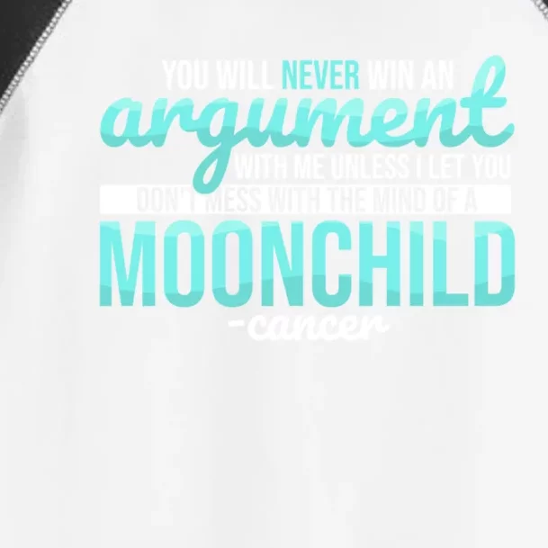 Cancer Facts Astrology Moon Zodiac Sign Birthday Gift Toddler Fine Jersey T-Shirt