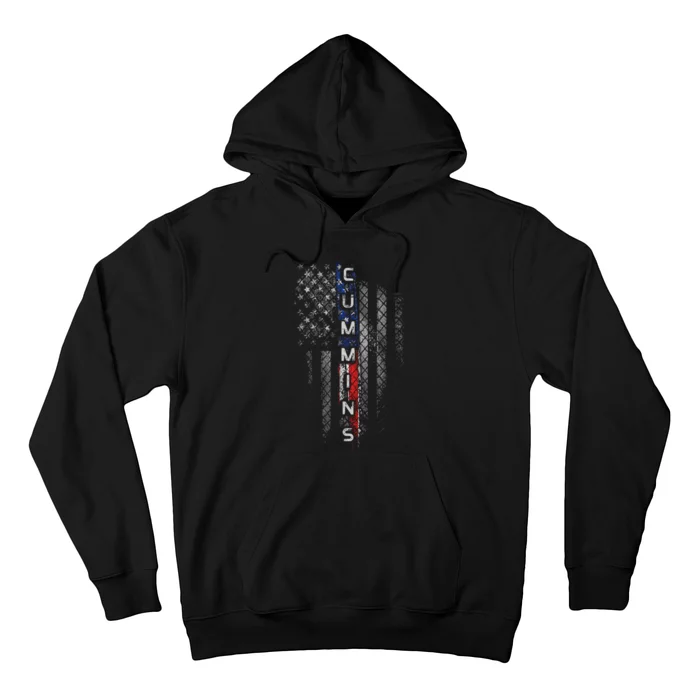 Cummins Family American Flag Hoodie