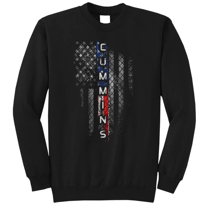 Cummins Family American Flag Sweatshirt