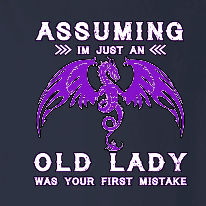 Cute Funny Assuming I'm Just An Old Lady Was Your First Mistake Toddler Long Sleeve Shirt