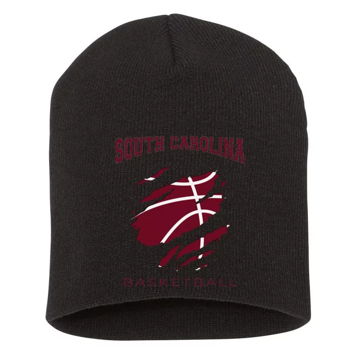 Carolinas Fan Apparel Hoops Gear South Carolina Basketball Short Acrylic Beanie