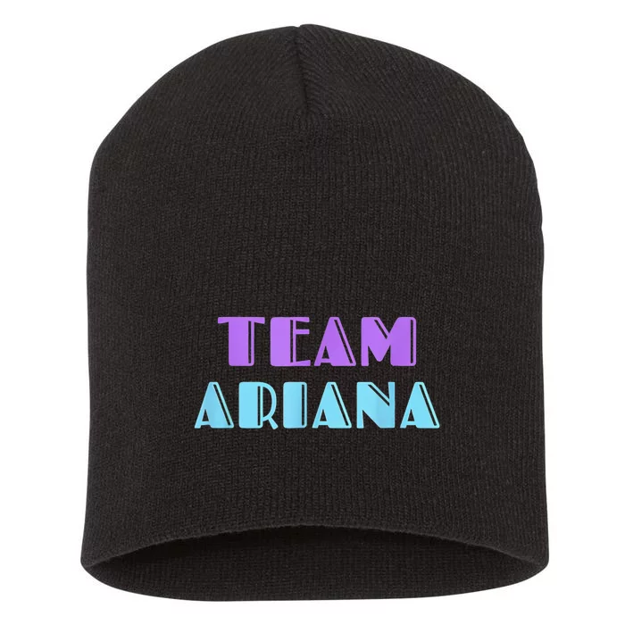 Cheer For Ariana, Show Support Be On Team Ariana | 90s Style Short Acrylic Beanie