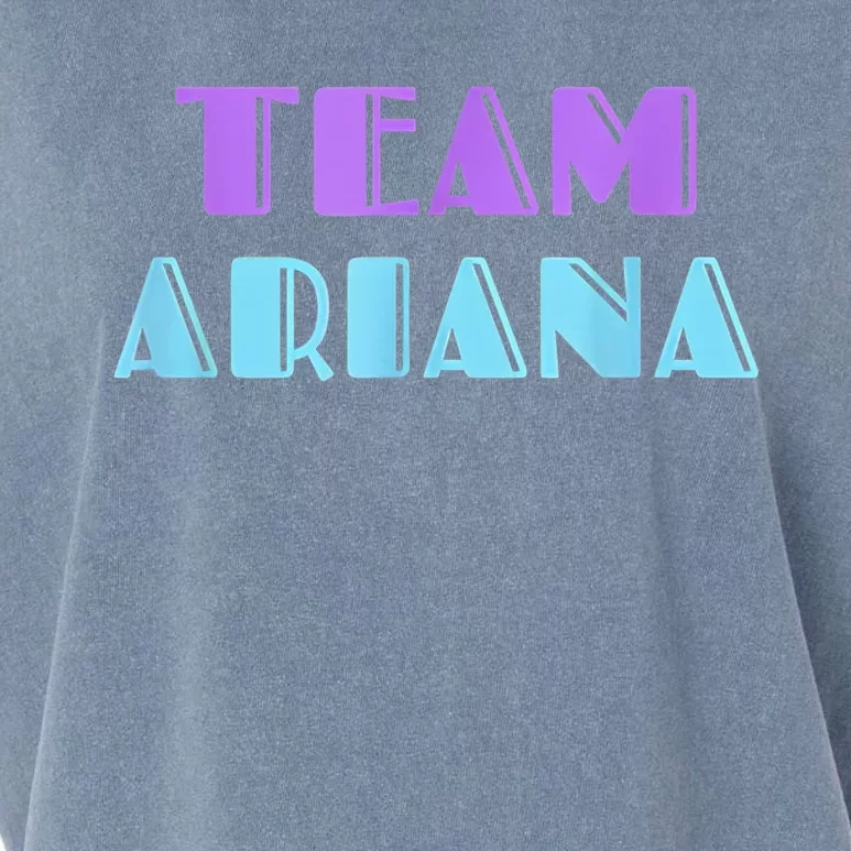 Cheer For Ariana, Show Support Be On Team Ariana | 90s Style Garment-Dyed Women's Muscle Tee