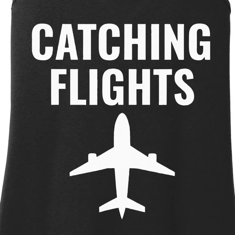 Catching Flights And Feelings Matching Couples Baecation Ladies Essential Tank