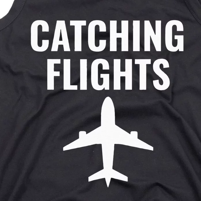 Catching Flights And Feelings Matching Couples Baecation Tank Top