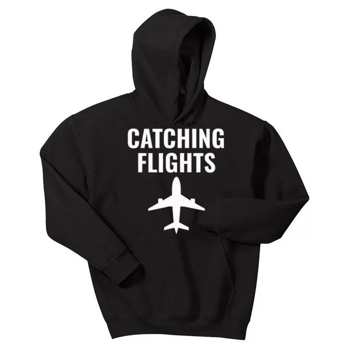 Catching Flights And Feelings Matching Couples Baecation Kids Hoodie