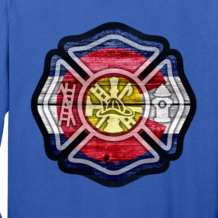 Colorado Fire And Rescue Firefighter Meaningful Gift Long Sleeve Shirt