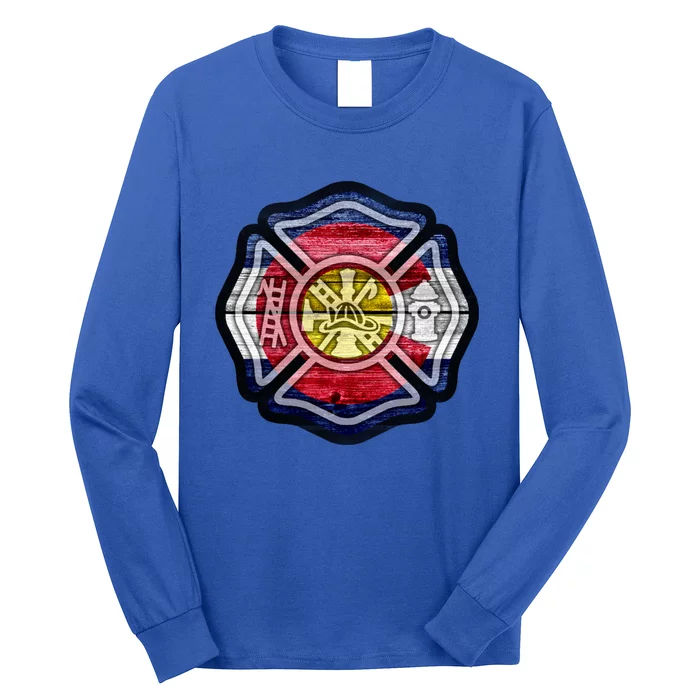 Colorado Fire And Rescue Firefighter Meaningful Gift Long Sleeve Shirt