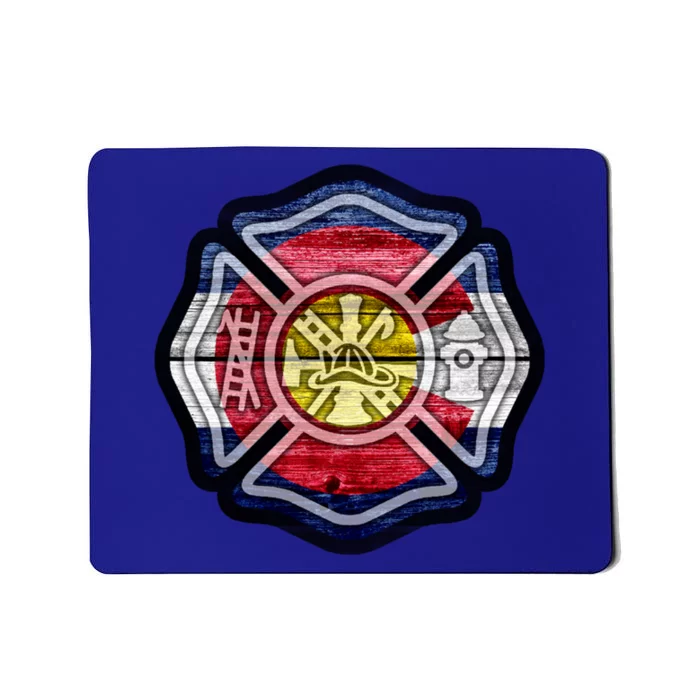 Colorado Fire And Rescue Firefighter Meaningful Gift Mousepad