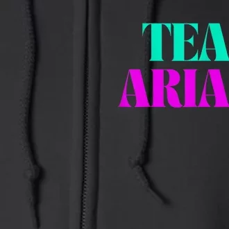 Cheer For Ariana, Show Support Be On Team Ariana | 90s Style Full Zip Hoodie