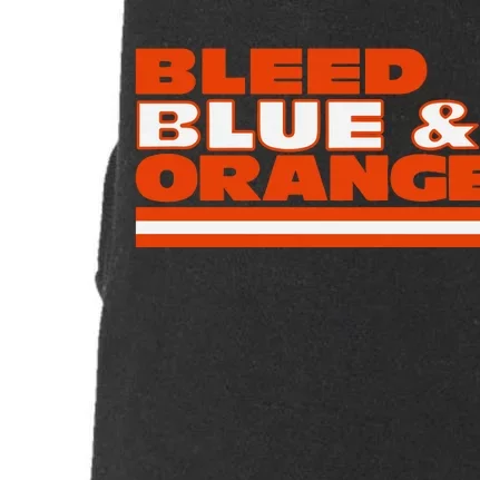 Chicago Football Bleed Blue & Orange Doggie 3-End Fleece Hoodie