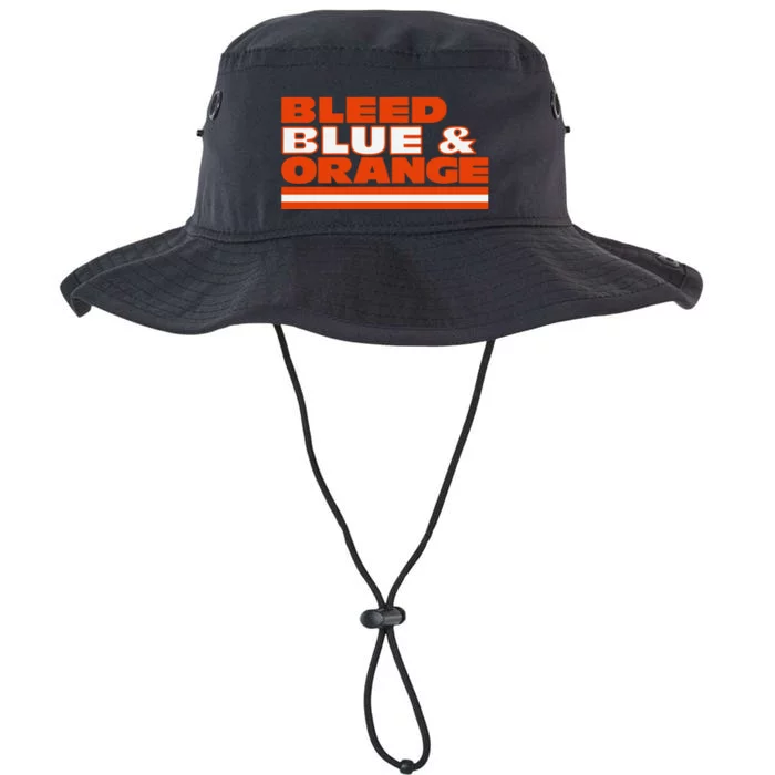 Chicago Football Bleed Blue & Orange Legacy Cool Fit Booney Bucket Hat