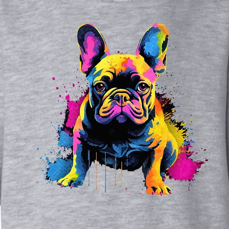 Cute French Bulldog Toddler Hoodie