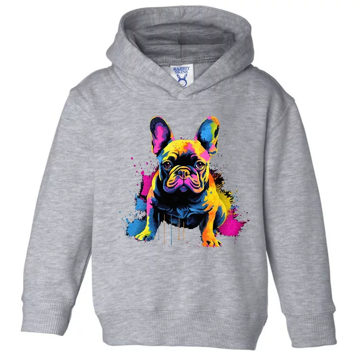 Cute French Bulldog Toddler Hoodie