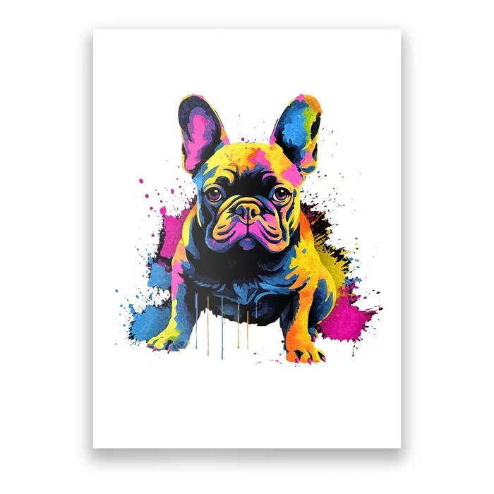 Cute French Bulldog Poster