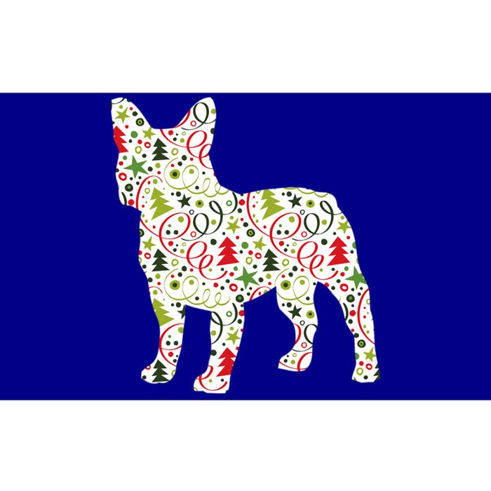 Christmas French Bulldog Dog Wrapping Paper Gift Bumper Sticker