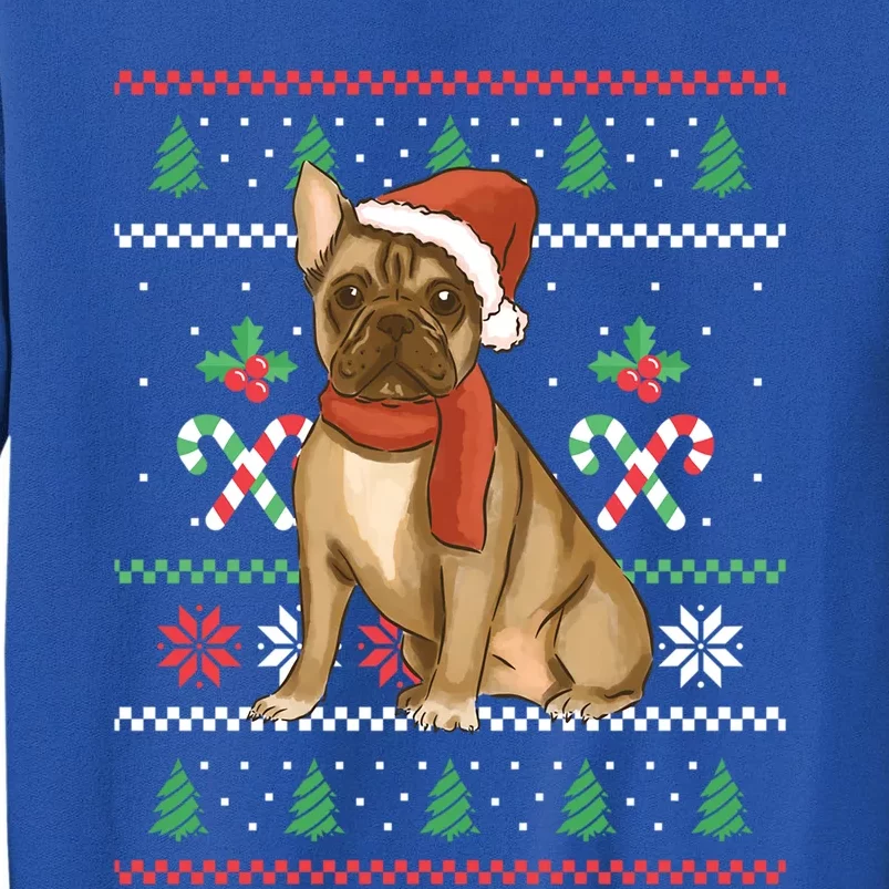 Christmas French Bulldog Outfit Santa Christmas Gift Sweatshirt