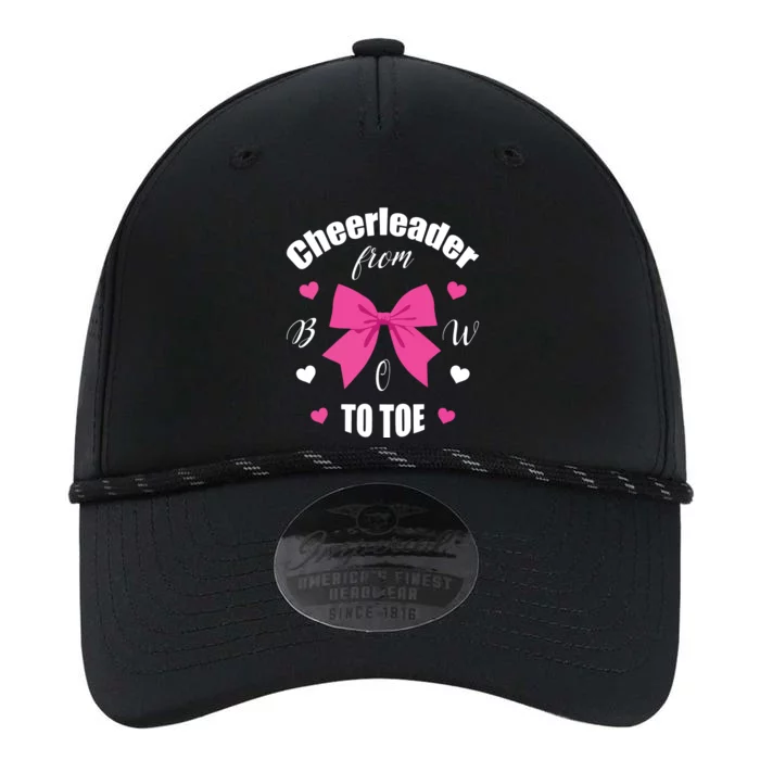 Cheerleader From Bow 2 Toe Cheerleading Gift Performance The Dyno Cap