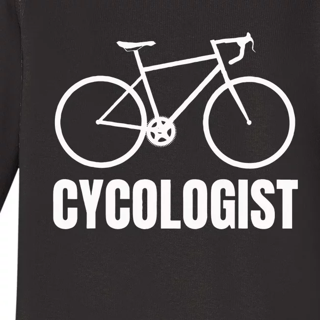 Cycologist Funny Bicycle Bike Baby Long Sleeve Bodysuit