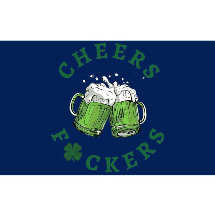 Cheers Feckers Beer Friends Lover Bumper Sticker