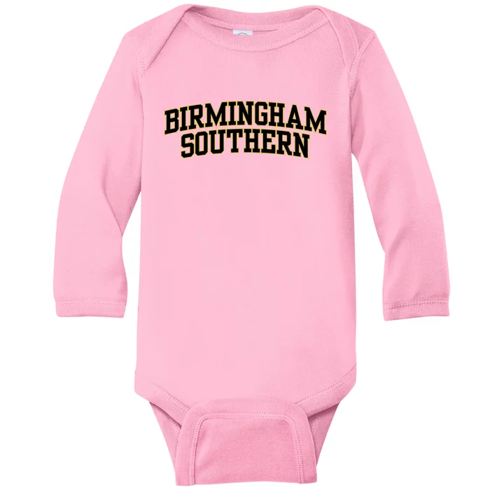 College Fever Birmingham Southern College 02 Baby Long Sleeve Bodysuit