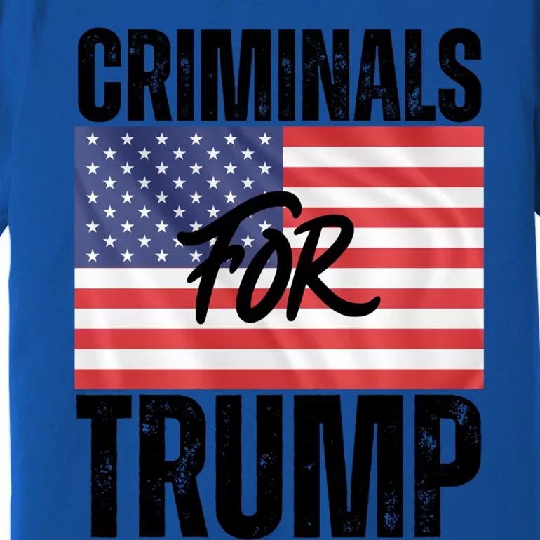 Criminals For Biden Is Biden Supporter Is American Pride Gift Premium T-Shirt